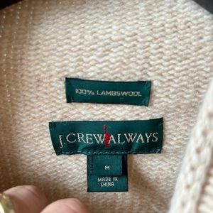 J.Crew Lambswool Turtleneck Sweater
